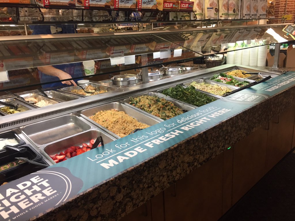 CrossFitPella's tweet photo. Might be a food nerd when you stroll through Whole Foods when having extra time to plan week's menu #crossfitpella https://t.co/90lQciSOyX