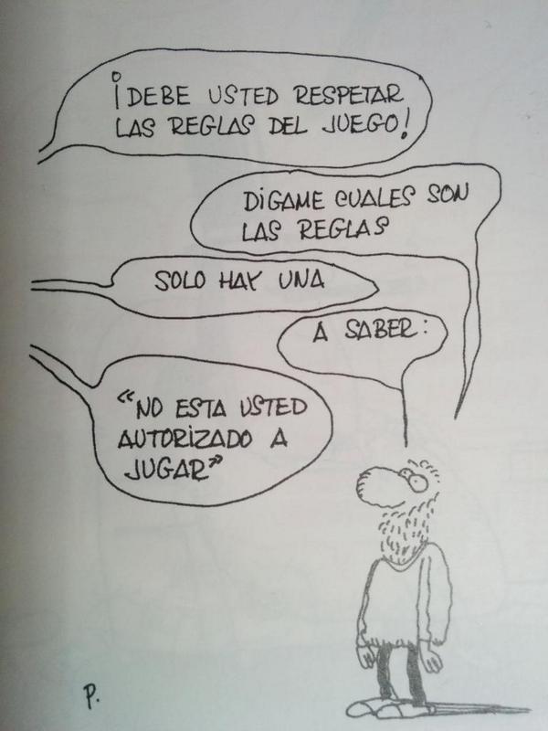 elgranPerich's tweet photo. Está muy claro, @JordiGraupera Con sus reglas del juego nunca estaremos autorizados a votar. https://t.co/dZywD9VGMJ
