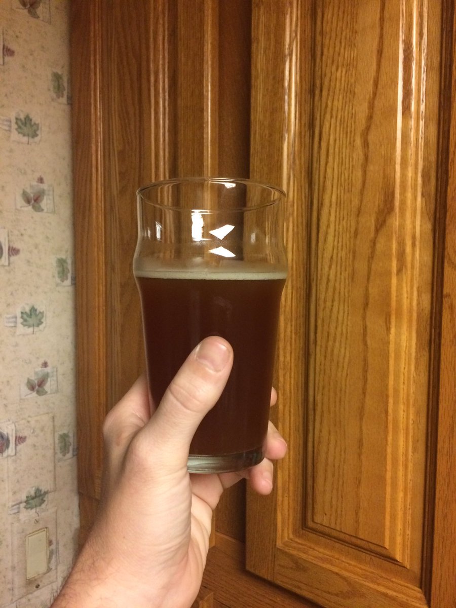 PatrickKovitch's tweet photo. Brewed on 9/11 with homegrown Cascade and Newport hops. An American Ale I'm calling "Rememberance". #craftbeer #homebrew #NewJersey https://t.co/6Qkl8EL78p
