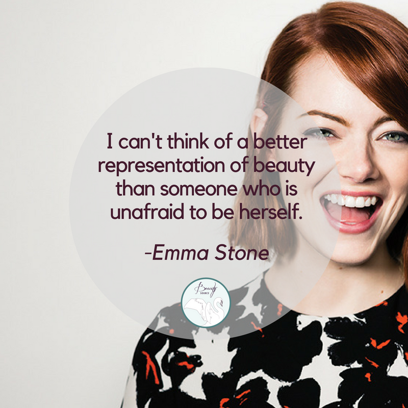 itsbeautysource's tweet photo. I can’t think of a better representation of beauty than someone who is unafraid to be herself. -Emma Stone
#QOTD #Beauty #BeautySource https://t.co/awSHx9PoZz