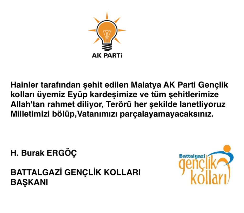 Ateş düştüğü yer ile birlikte Vatanını sevenleri de yakıyor. Allah’ın gazabı teröre ve destekçilerine olsun..
#TeröreLanetOlsun