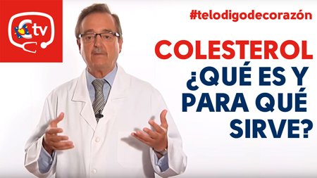 cuidarcorazon's tweet photo. ¿Qué es el colesterol y para qué sirve? El Dr. Macaya, presidente de FEC, nos lo cuenta en #telodigodecorazón: https://t.co/swI37fSt6E https://t.co/OpVe44b8d3