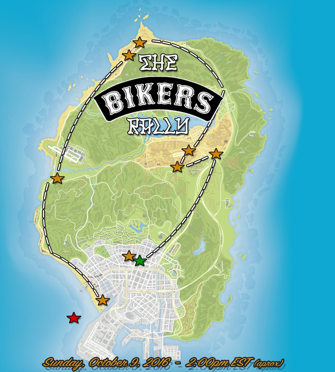 GTALSC's tweet photo. The #GTABikersRally has started and I have my bike ready! @RockstarGames
https://t.co/k6iQYq2s6g
#GTALSC https://t.co/sBLH0mHHBt