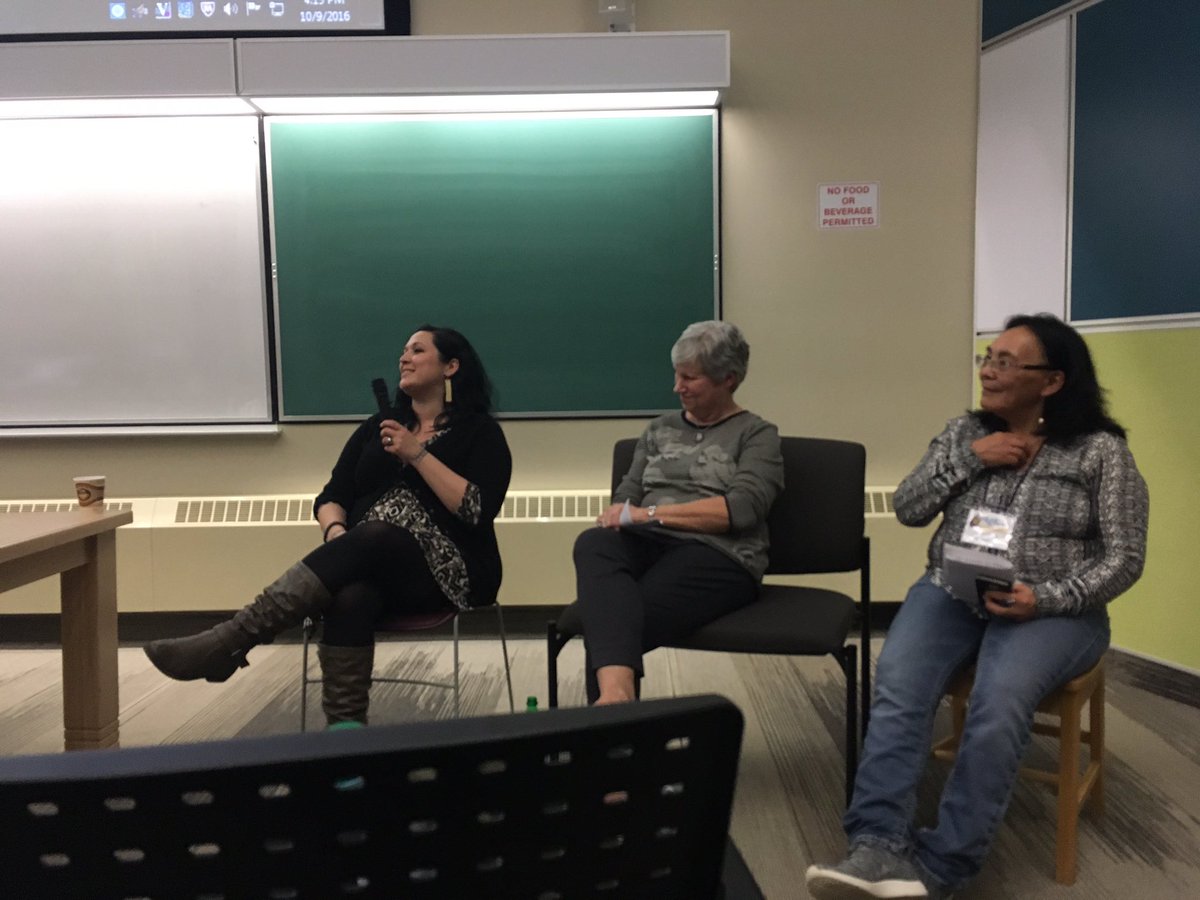 InuitArtFdn's tweet photo. "The thing that most informs my work is responsibility to artists." - @inukartprof on her curatorial practice at @inuitstudies. https://t.co/lpOifyeGqa