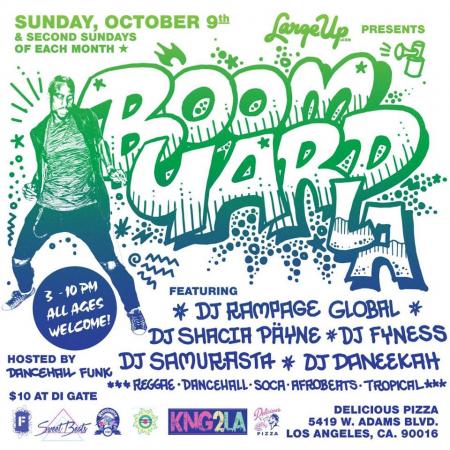 #Today #LA @boomyardla @largeupdotcom w/ @djrampageglobal @fyness #DjShaciaPayne & @djdaneekah @_deliciouspizza fuse.ms/2dC1Y8A