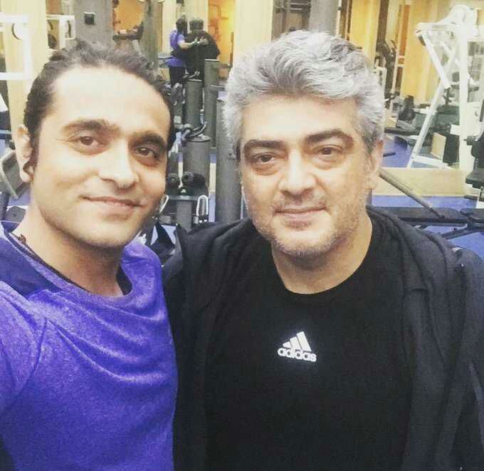 tamil_scorpion's tweet photo. #Thala #Ajith with seethaiyin raman fame ram :) #Thala57 #Am57 https://t.co/0znf159vTE