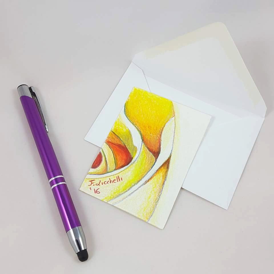 axenar's tweet photo. Yellow rose,Original Aceo,ooak,greeting card,colored p… https://t.co/OUckJwhR42 #IlColoreMiPossiede #CollectionCards https://t.co/NlIpVzvEPV
