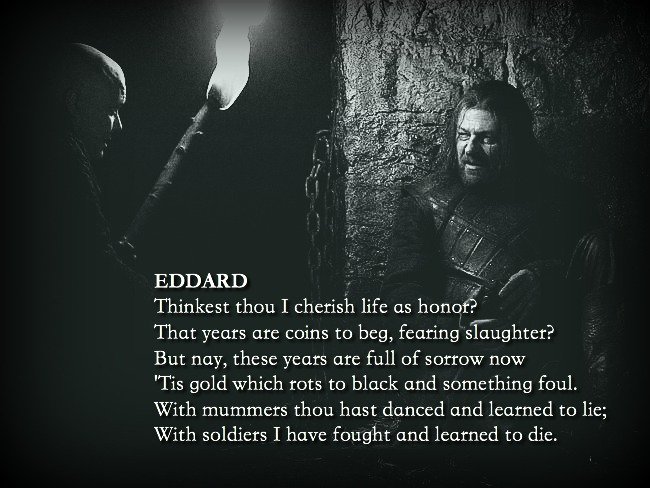 Ned Stark to Varys in Shakespearean verse <a href="/Eddard_Stark_/">Ned Stark</a> @Dead_Ned_Stark <a href="/gamofphoto/">archived - ia</a> #gotshakespeare