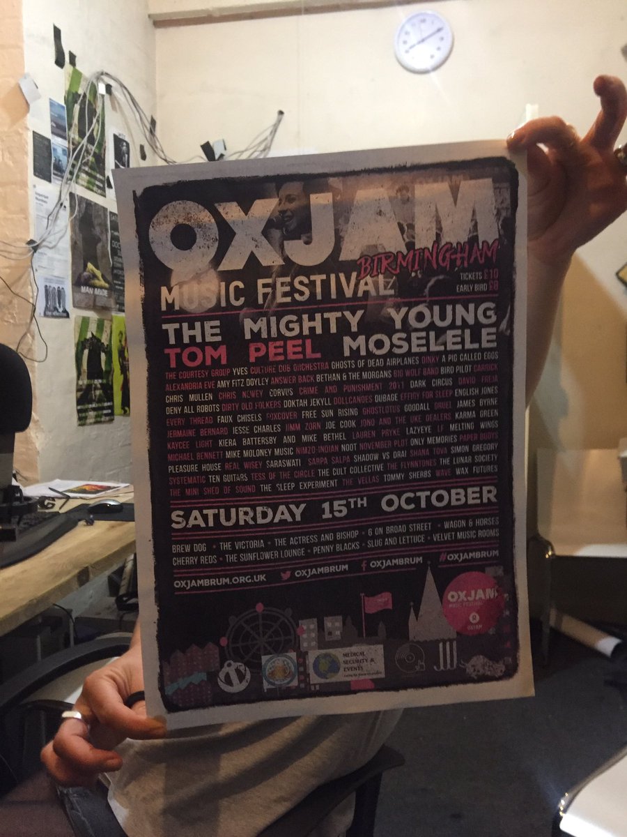 chicksdigjerks_'s tweet image. Check out @OxjamBrum @WeAreDieDasDer happening this Sat 15 Oct #oxjam #BrumHour