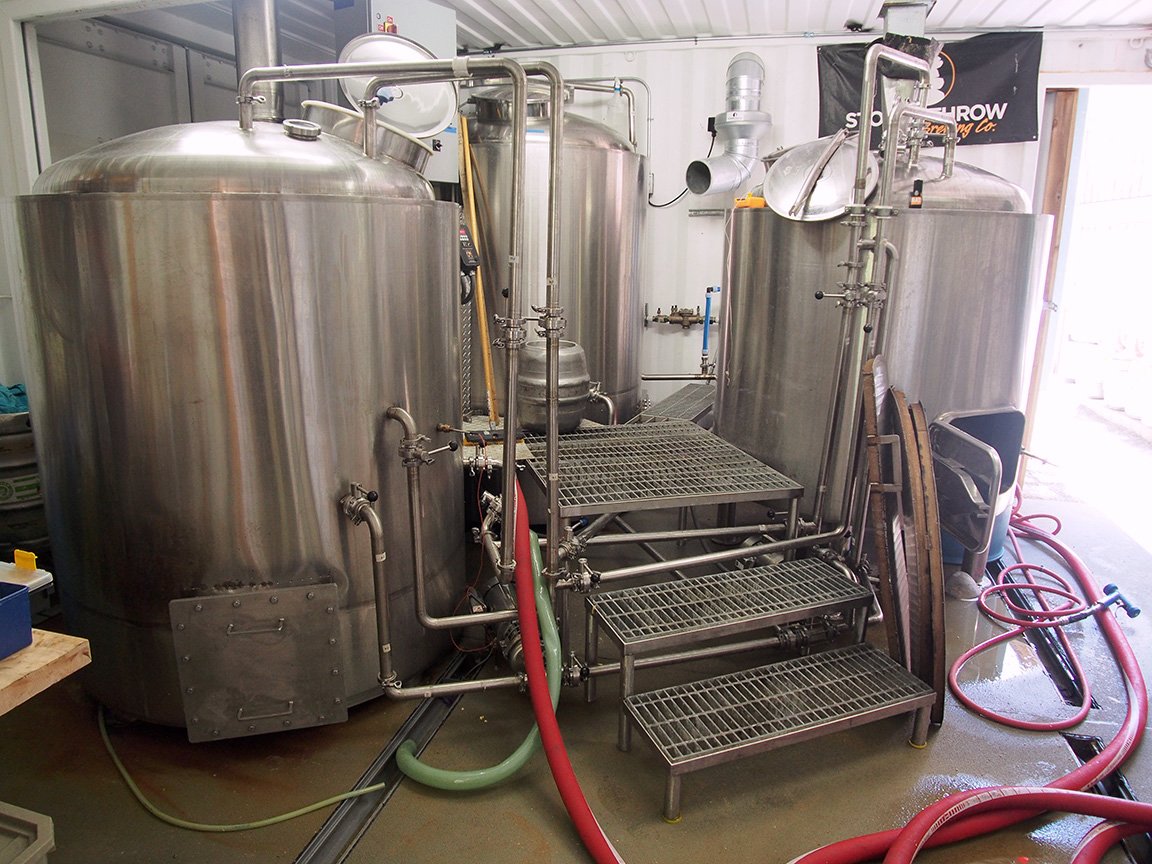 Small house transformed into a brewery/taproom. Comfy bar area &amp; outdoor seating in front, back, &amp; on a pretty rooftop deck. @NW_StonesThrow