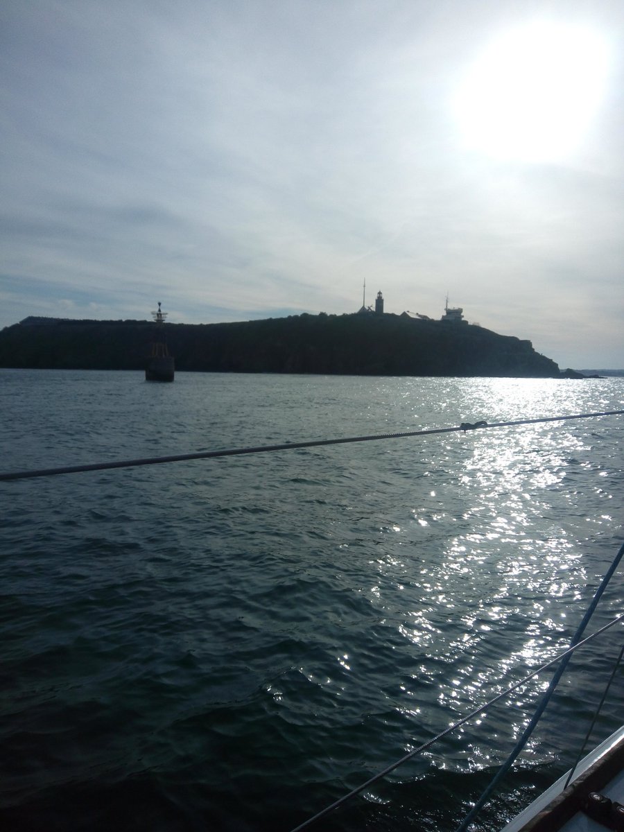 Une semaine d'entraînements en Figaro à Granville et mercredi départ du trophée de l'île pelée à Cherbourg ! 😉