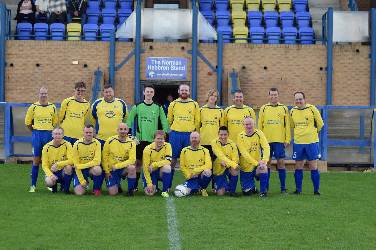 We raised over £150 for the society today with a football match at <a href="/TheGarforthTown/">Garforth Town AFC</a> - our team won 3-1 with an excellent display