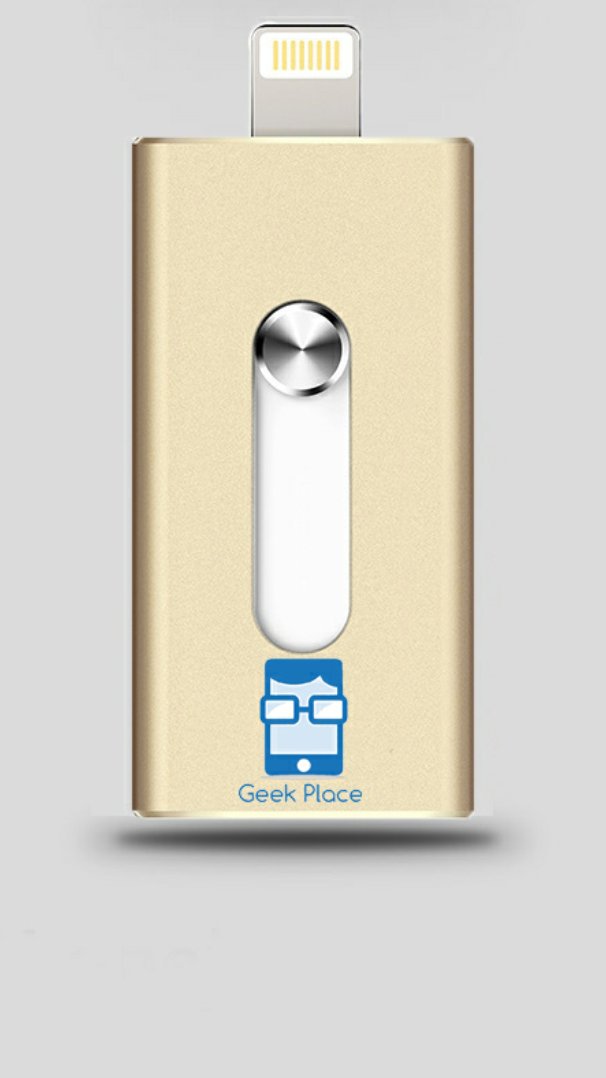 GeekPlace69's tweet image. Plus d'espace sur votre #iPhone ou téléphone #Android rajoutez 32Go pour 39,99€ grâce à cette clé qui fait aussi port USB #GeekPlace