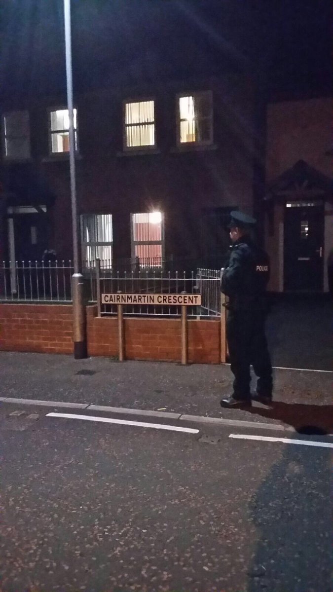 PSNIBelfastN's tweet photo. Tennent St NPT on the beat 2nite #Dunboyne #Springmartin #Twaddell #Cairnmartin covered #yousaywedid SgtW no need to #gettothechopper as yet https://t.co/I4NOmgFhkG