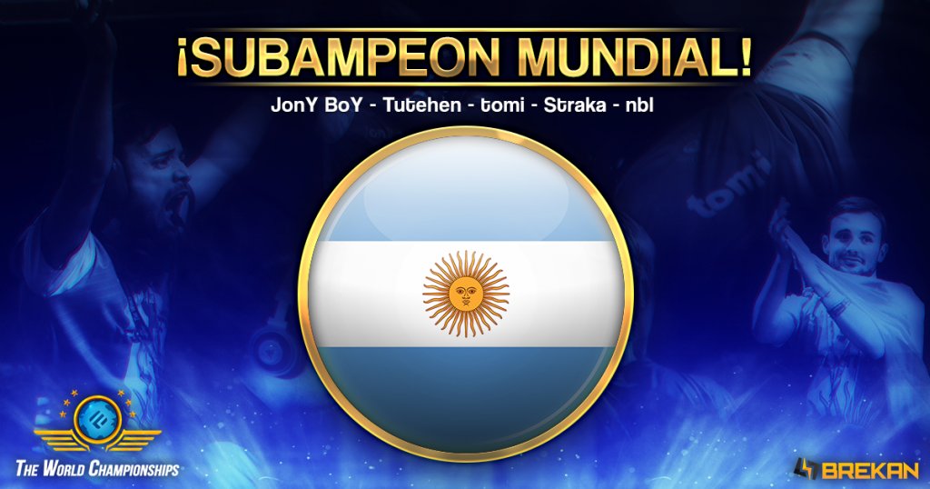 Brekanet's tweet photo. #Argentina Subcampeón mundial - https://t.co/KxJ3nmVyL7 https://t.co/KceISKs5tV