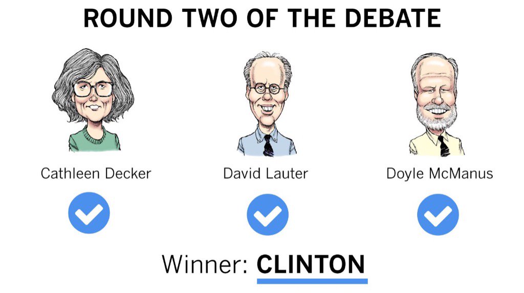 juliebrown222's tweet photo. @realDonaldTrump @HillaryClinton #snifles #debate #ImWithHer https://t.co/cq8F3LPlyY