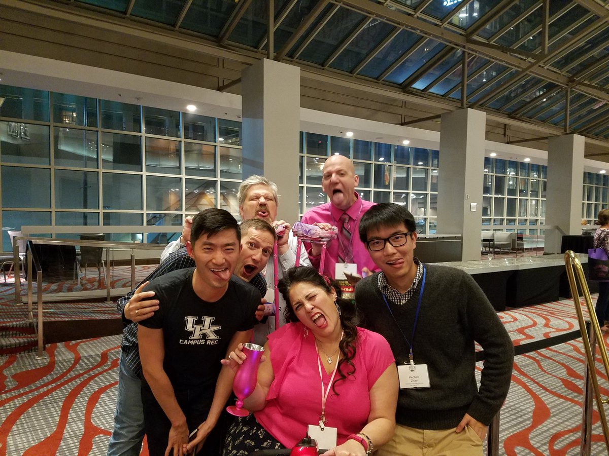 RichannWatson's tweet photo. @MWSUG_SM #mwsug2016 Opening Session
Students hanging with the committee. Come see one of our students present. #PH06. https://t.co/tud11OWRwo