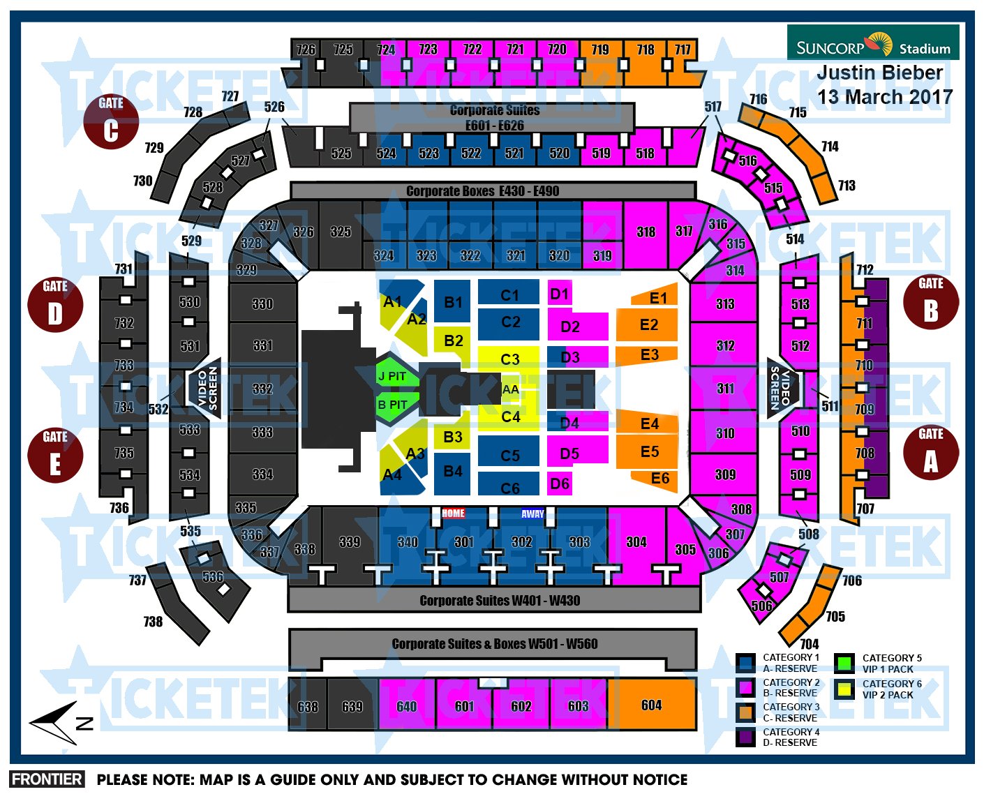 Map Suncorp Stadium Brisbane Ashien Nikaniki