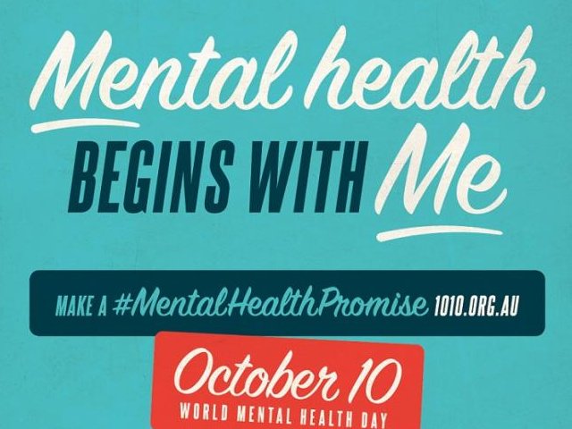 Mental illness affects one in five Australians. Today is World Mental Health Day. See more at 1010.org.au
