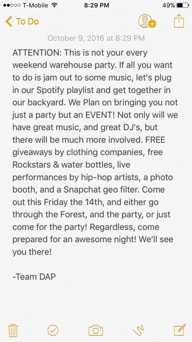 dapsocialevents's tweet photo. 💥PARTY THIS FRIDAY!💥 PLEASE READ! 🙏🏼 https://t.co/ACJpAaOB0C