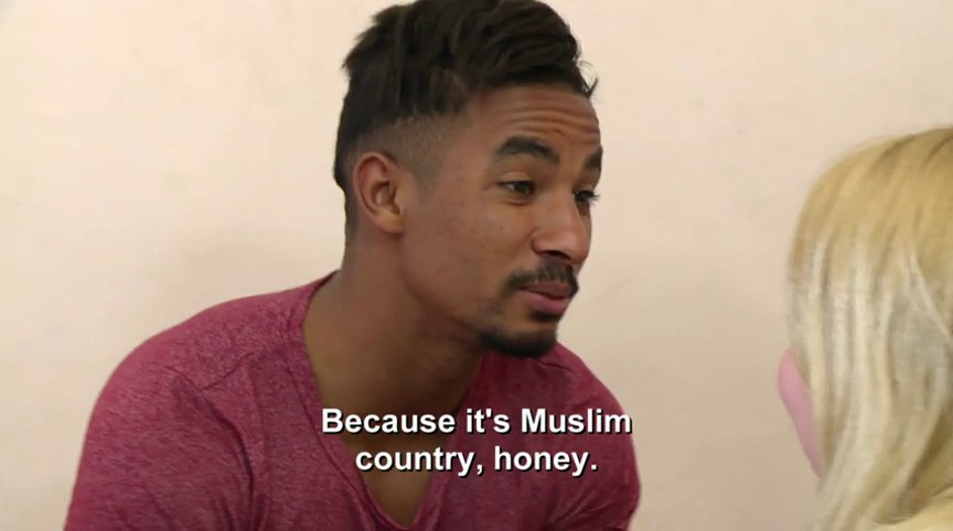 MrsAcceptable's tweet image. I read that caption in a sassy drag queen voice @AlwayssNicole @JustAzan #90dayfiance #morocco #pda #k1visa #ignorant #american #rupaul #tlc