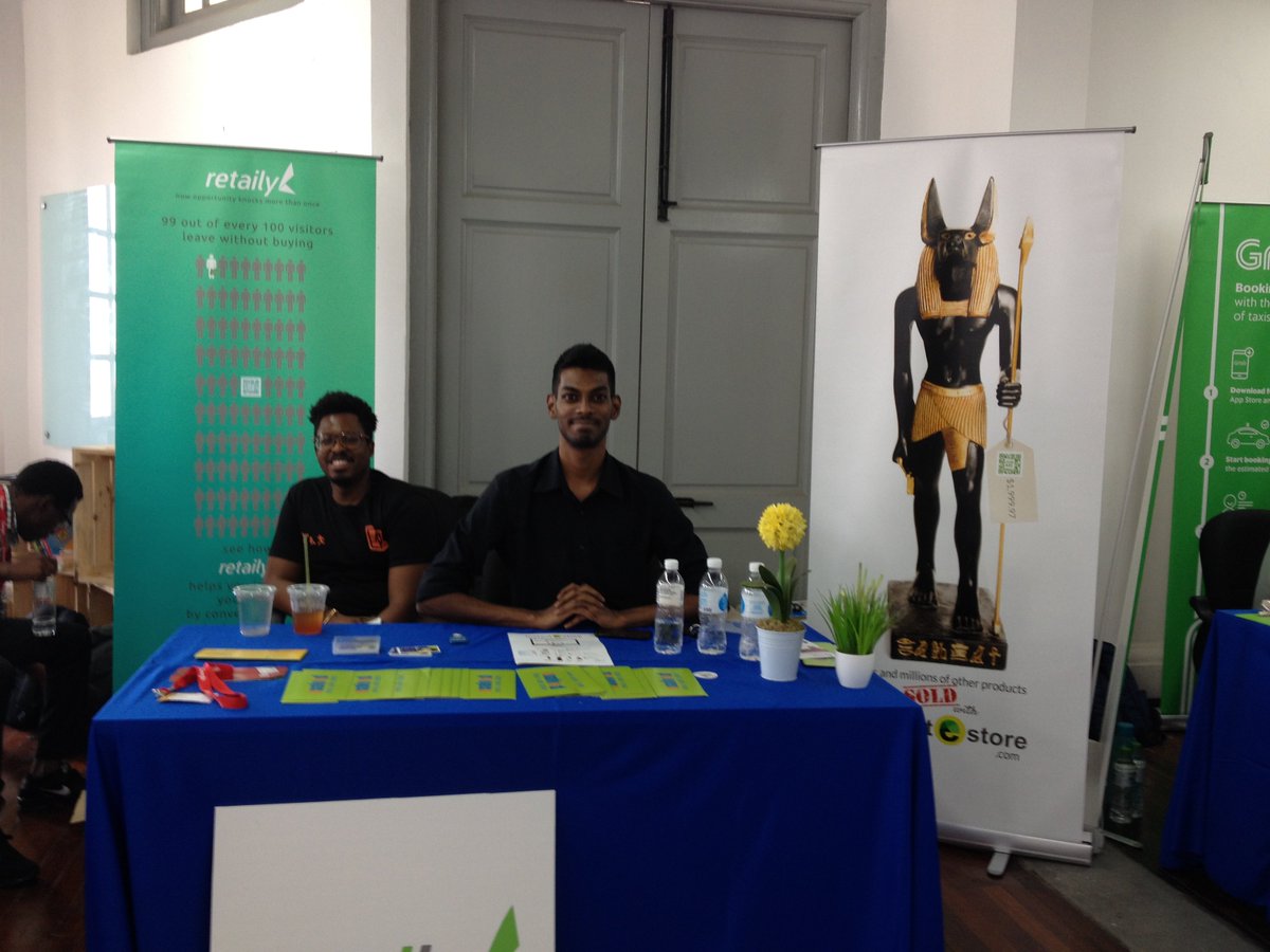 instantestore's tweet photo. Tall, dark, handsome &amp; ready to tell you all about #InstanteStore and #Retaily. Good time meeting folks at #google #devfest #penang 2016 https://t.co/6ebYMmmoGt