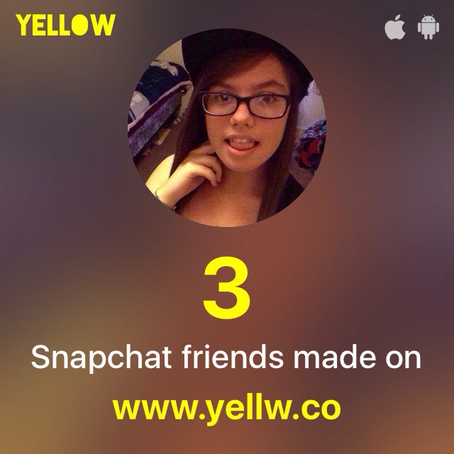 Brooklyn_Hemmo4's tweet image. Thanks @yellwapp 😍😍 I made 3 new friends on Snapchat: yellw.co #MakeFriendsOnSnapchat