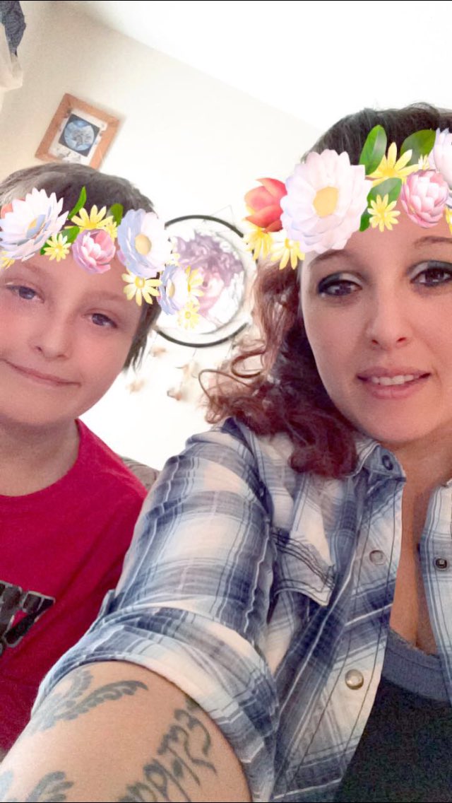 PrincessRose411's tweet photo. Son and mama selfie time lol https://t.co/WxJ6sUH1ja