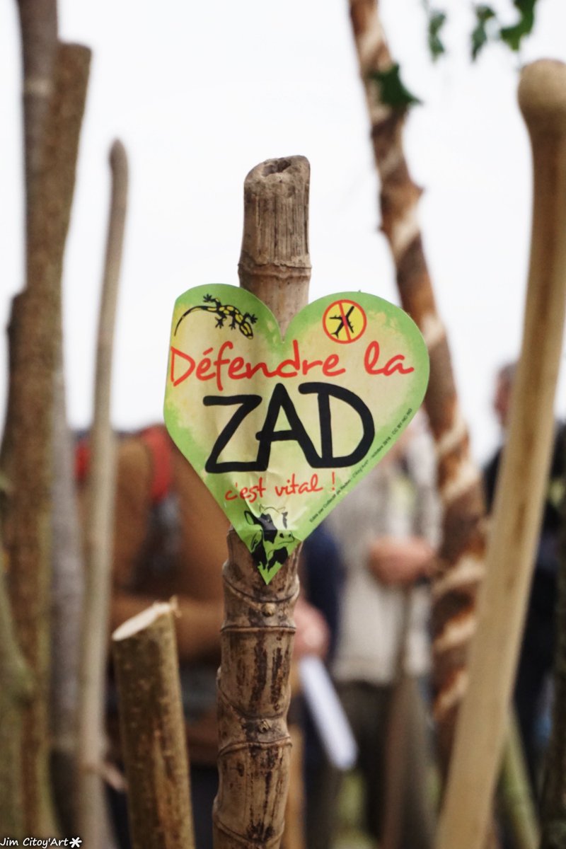 Jim_DV's tweet photo. Après trois mois d'organisation, la mobilisation #NDDL pour défendre la #ZAD est un succès ! Des milliers de batôns, de sourires et de ♥ :) https://t.co/IVdK3S7WfK
