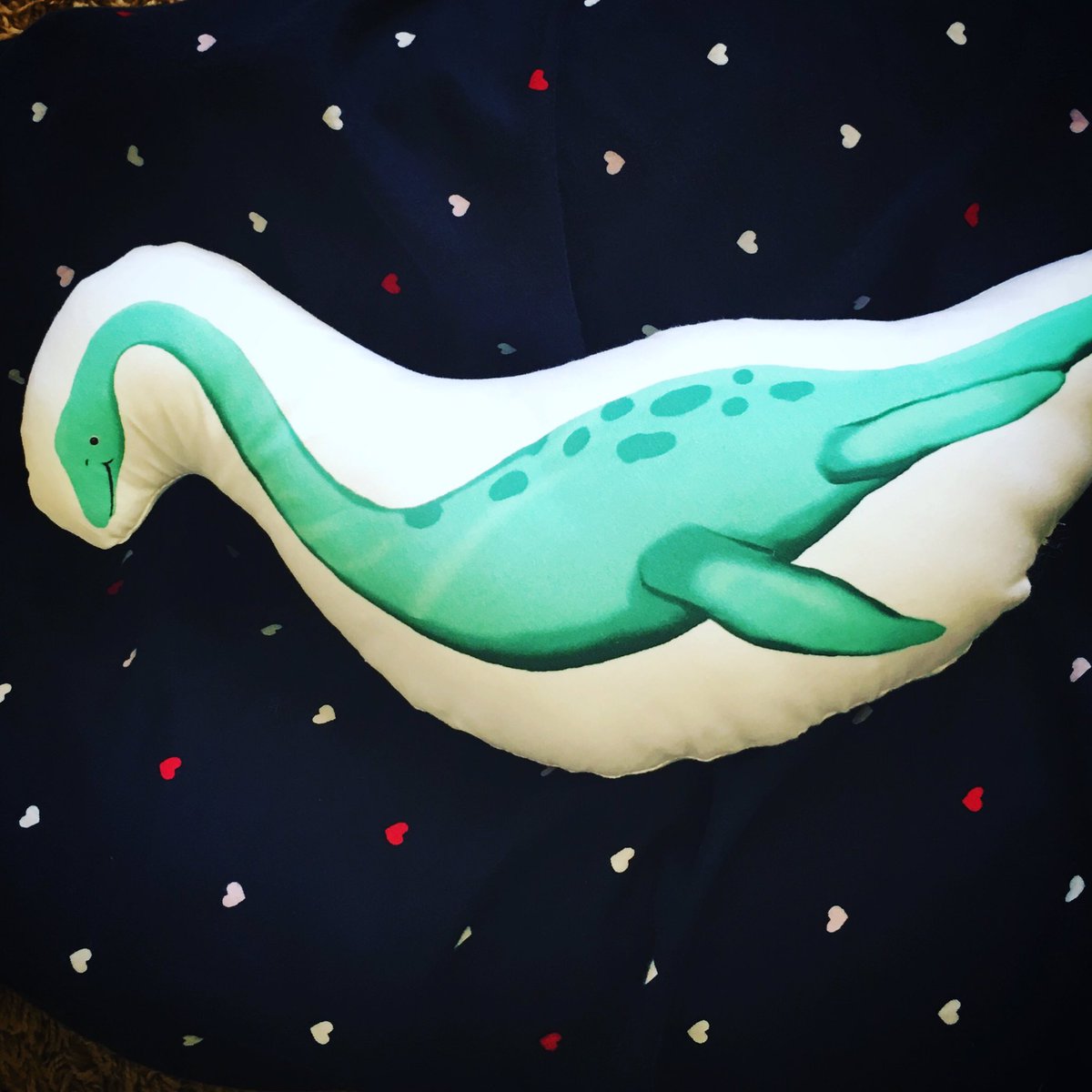 blackdogcircus's tweet photo. Sending out a Nessie 💚🚤 #LochNess #nessie #organic #cryptozoology #kidsdecor #kidsatheart https://t.co/9Tgho6ysb2