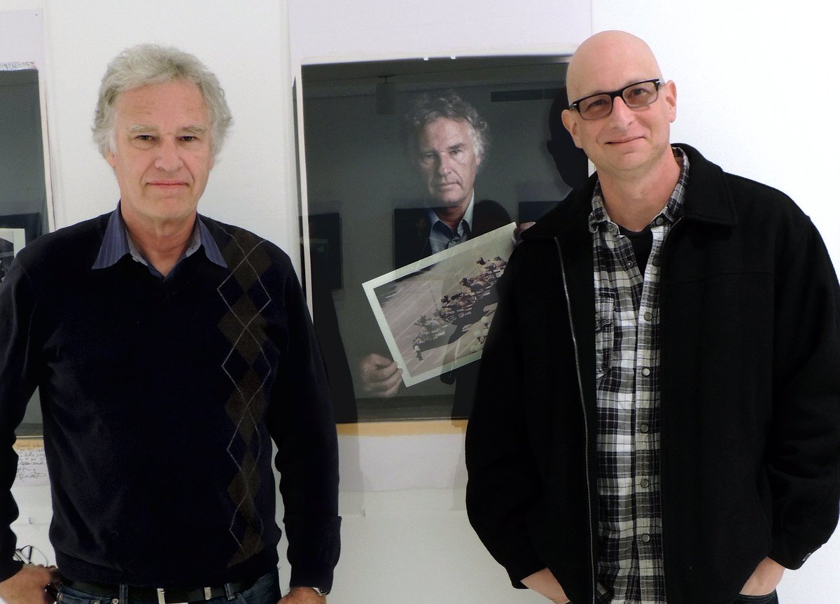 So sorry to hear photographer Tim Mantoani has passed away. Both  of us last year at his exhibit in San Diego. He was a great guy.