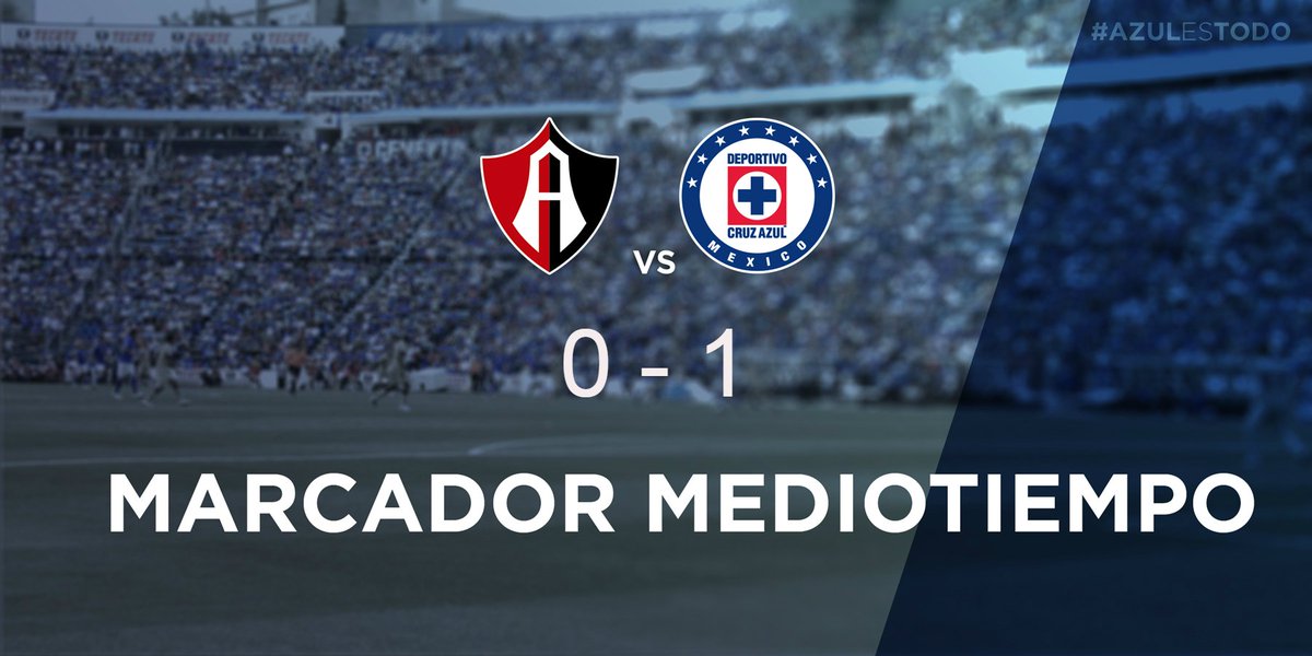 CruzAzul's tweet photo. Terminan los primeros 45 minutos del duelo por la Copa Socio MX Tour 2016. ¡Dale Azul! #AzulEsTodo #MoneyGramSocioMXTour https://t.co/mdykOXKn9H