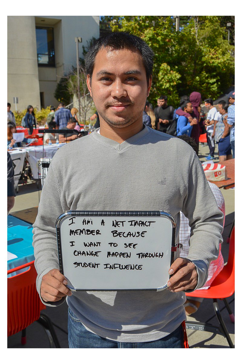 NetImpactCCSF's tweet photo. #netimpact #ccsf #socialchange #activism https://t.co/4jNEHHe3Pj