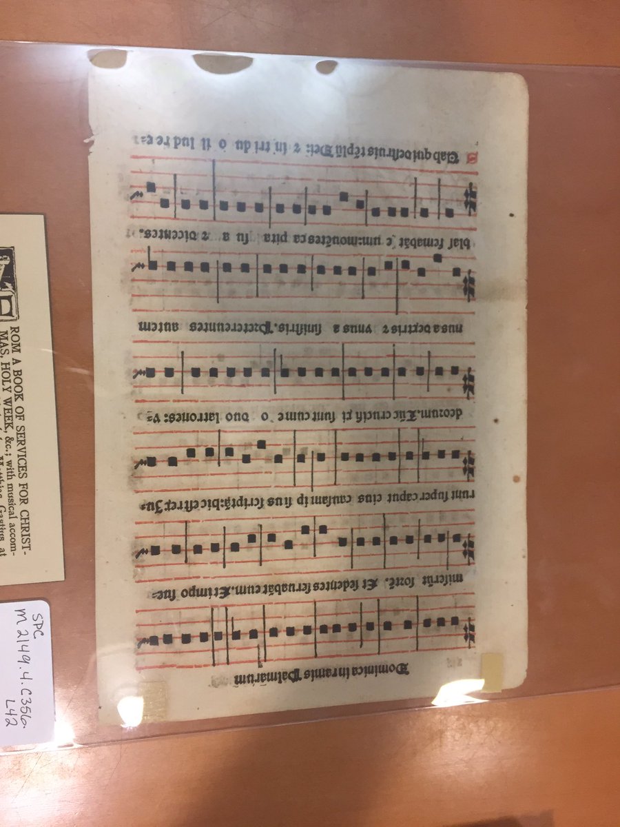 devyn_cavalier's tweet photo. Breviary page!! #groupseven #fsuspc @HoTTiesTweeting @FSULibrary https://t.co/ELlhsqFdHx