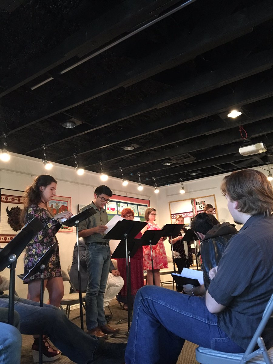 spacebetweenstg's tweet photo. New Works. New playwrights. #tsbtcsupportsnewvoices https://t.co/SusYE2PeKN