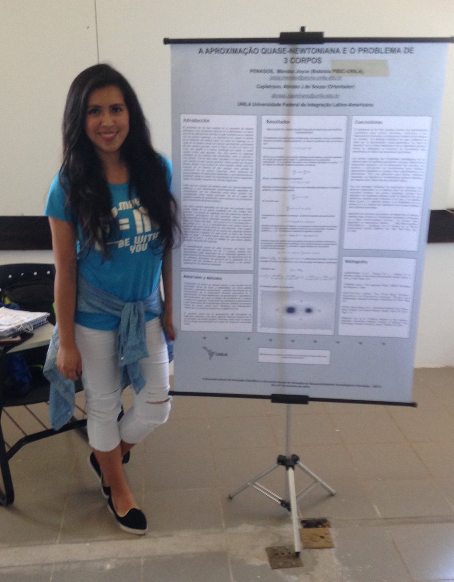 JoiceNajmMendez's tweet photo. Finally my #ScientificInitiation #project is ready to go! About the #3BodyProblem #LangragianPoints #NearlyNewtonianApproximation #physics https://t.co/xfLG7fkgxX