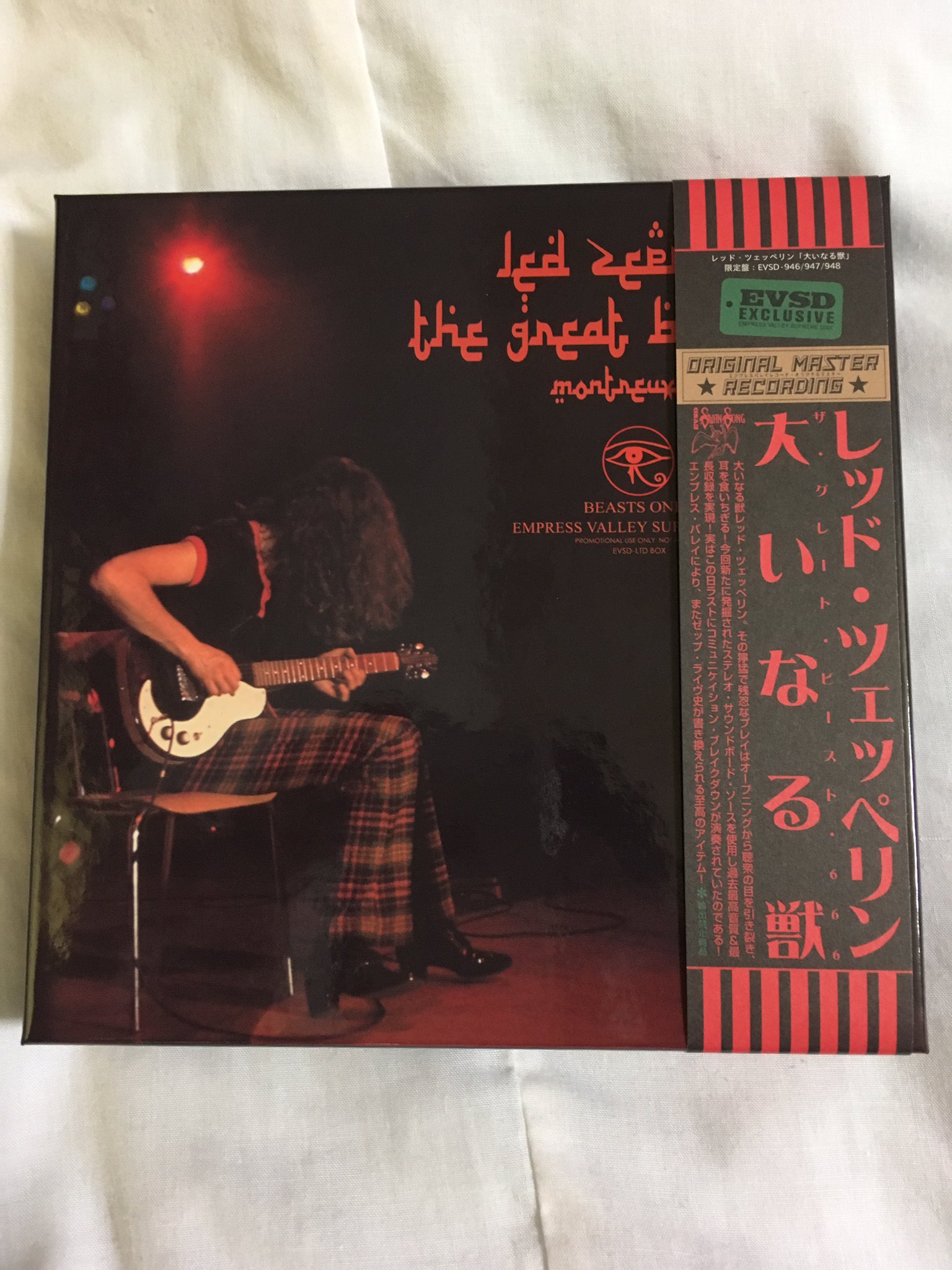 限定版7CD!LED ZEPPELIN/ THE GREAT BEAST 666-