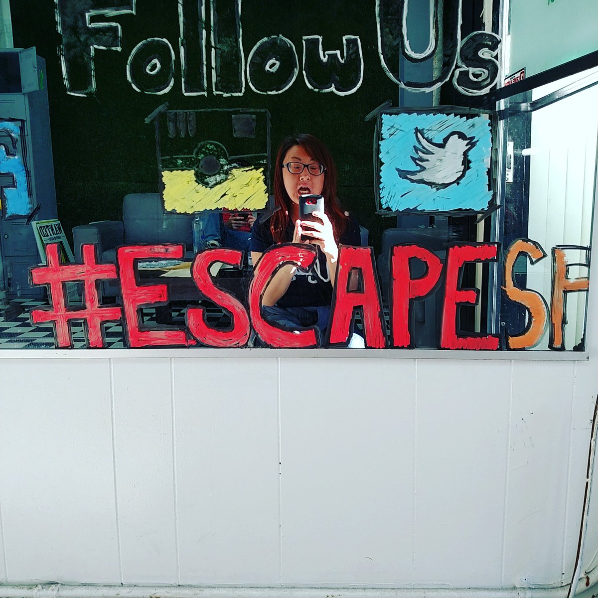 thehollybible's tweet photo. My face when I'm about to do another escape room. #EscapeSF https://t.co/ca4rgwXL8W