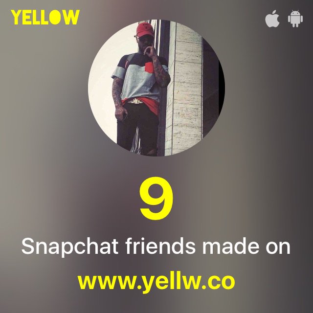 therealnikodepp's tweet photo. Thanks @yellwapp 😍😍 I made 9 new friends on Snapchat: https://t.co/wgS8x9ZFcR #MakeFriendsOnSnapchat https://t.co/HL2FcYF8oS