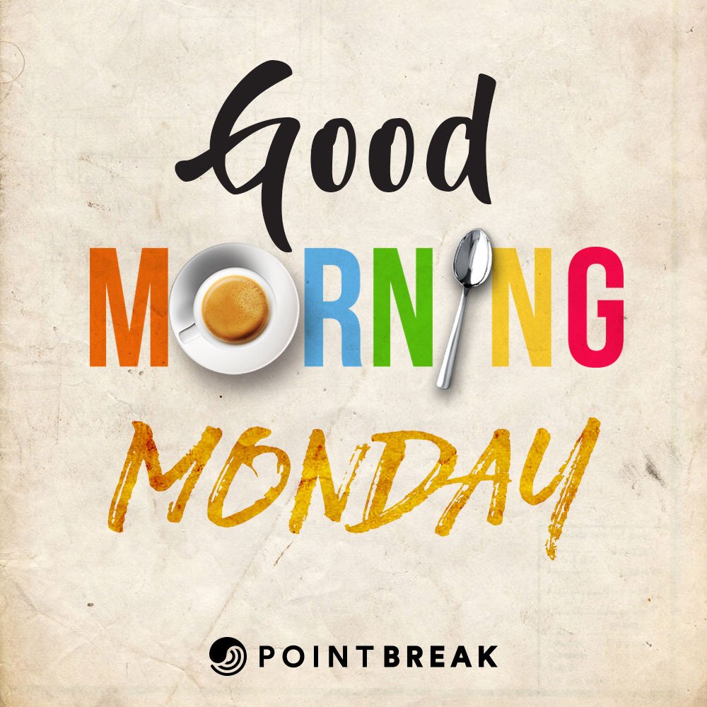 pointbreakstore's tweet photo. Wishing you a really great week, let’s make it a good one! #GoodMorning #PointBreakStore https://t.co/m3Xdwzzj3X