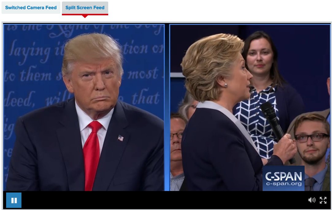 To Watch Split Screen Feed Of The Second Presidential Debate Go Online To Watch Split Screen Feed Of The Second Presidential Debate Go Online