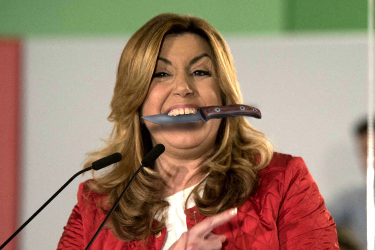 ATspiras's tweet photo. Si los del @GOP quieren cargarse a @RealDonaldTrump, que pregunten por Susana Díaz. Éxito garantizado. #Debate https://t.co/HJE2vJArZW