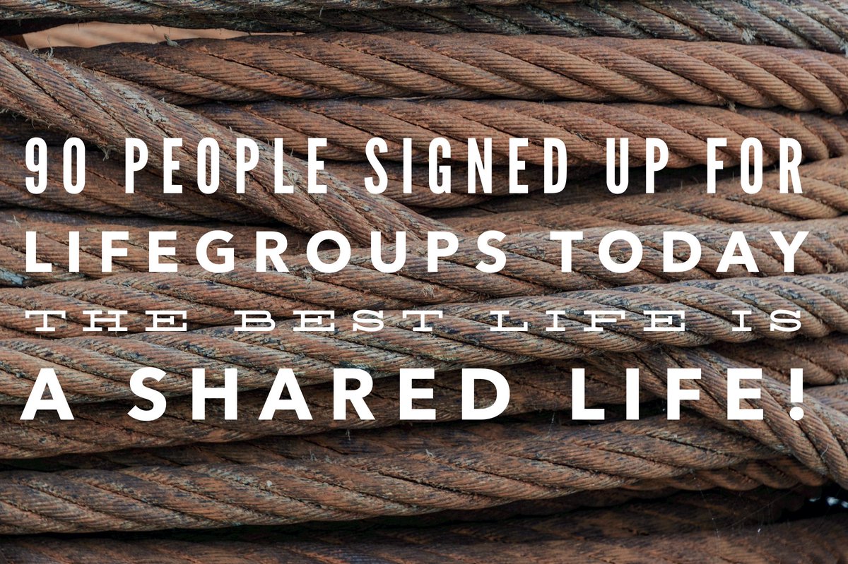 livethelight's tweet photo. Sign up at https://t.co/pOY1ffpEX5 #LifeGroups #SLGroups #community #cantdolifealone #SearchlightChurch https://t.co/3ylcXkfdH2