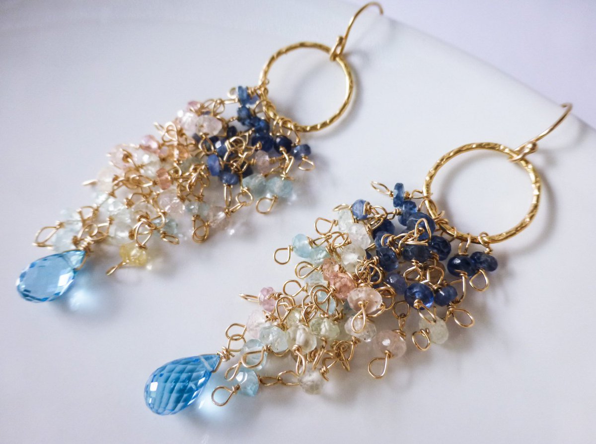 valltasy's tweet photo. Blue Topaz Sapphire Earring, Bridal Jewelry Earring, Aquamarine … https://t.co/UBWHPk5eow #StudioVK #WireWrapEarring https://t.co/LM42kxi5cL