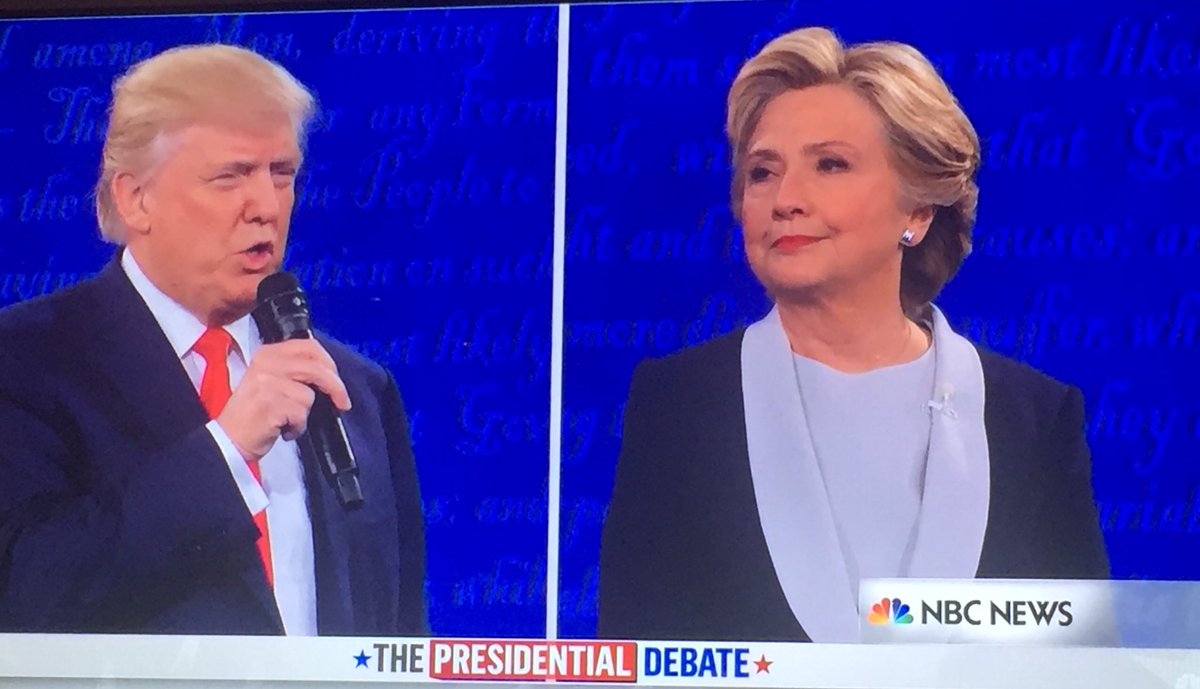 Cuando tendremos debates presidenciales en España como en US? Como ha llegado Trump hasta aquí? #presidentialdebate #trump #ClintonVsTrump