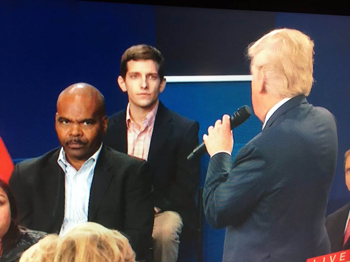 Signed,

THE African Americans

 RT <a href="/imnatecorddry/">Nate Corddry</a>: We are all this bald gentleman.
#debate