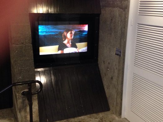CIRCUIT_AMI's tweet photo. The banality of power; Sarah Jane Parton's The Best Trick (Everyone Smiles at Hotel Smile) new commission now at Masons Lane #wellylaneways https://t.co/pKW5HkYRrd