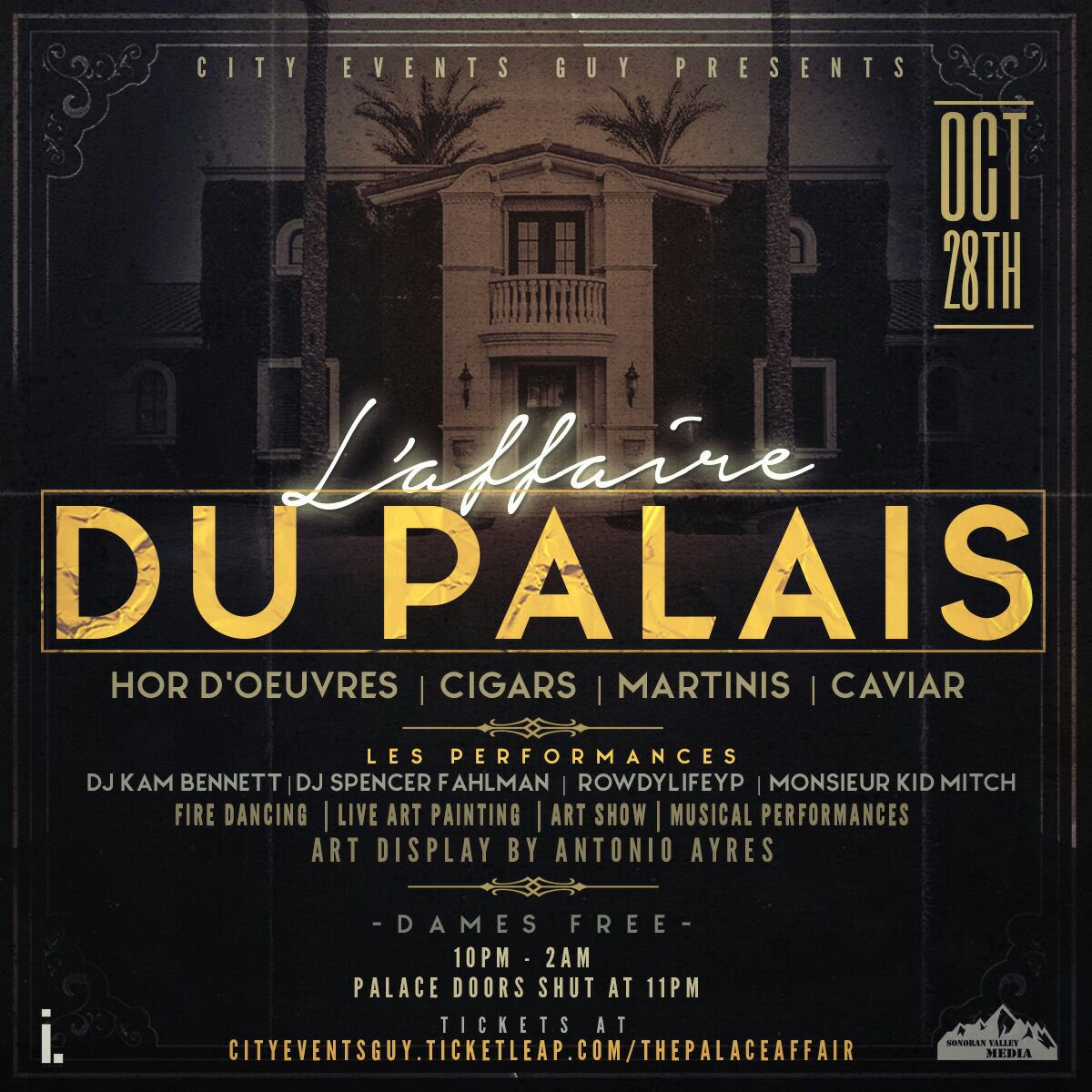 TheVinsterrr's tweet photo. October 28th, the classiest, most extravagant Affair. @cityeventsguy @KameronBennett and @RowdyLifeYP 
#ThePalaceAffair https://t.co/y3KzXvvdhB