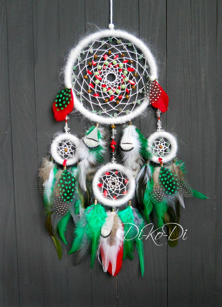 DiKoDiHandmade on Twitter Christmas  dream  catcher 