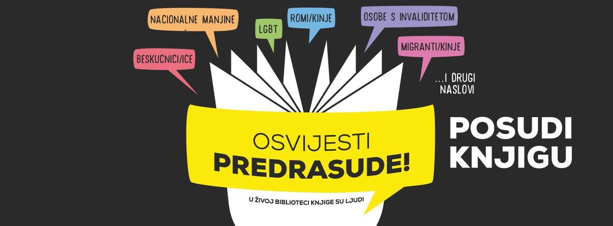 CEDIMzg's tweet photo. Vidimo se sutra u 19h na @FPZGhr gdje će se povodom #ComingOutDay održati Živa biblioteka! 
https://t.co/ty3iQIEoYv https://t.co/IdZPbPY3gG